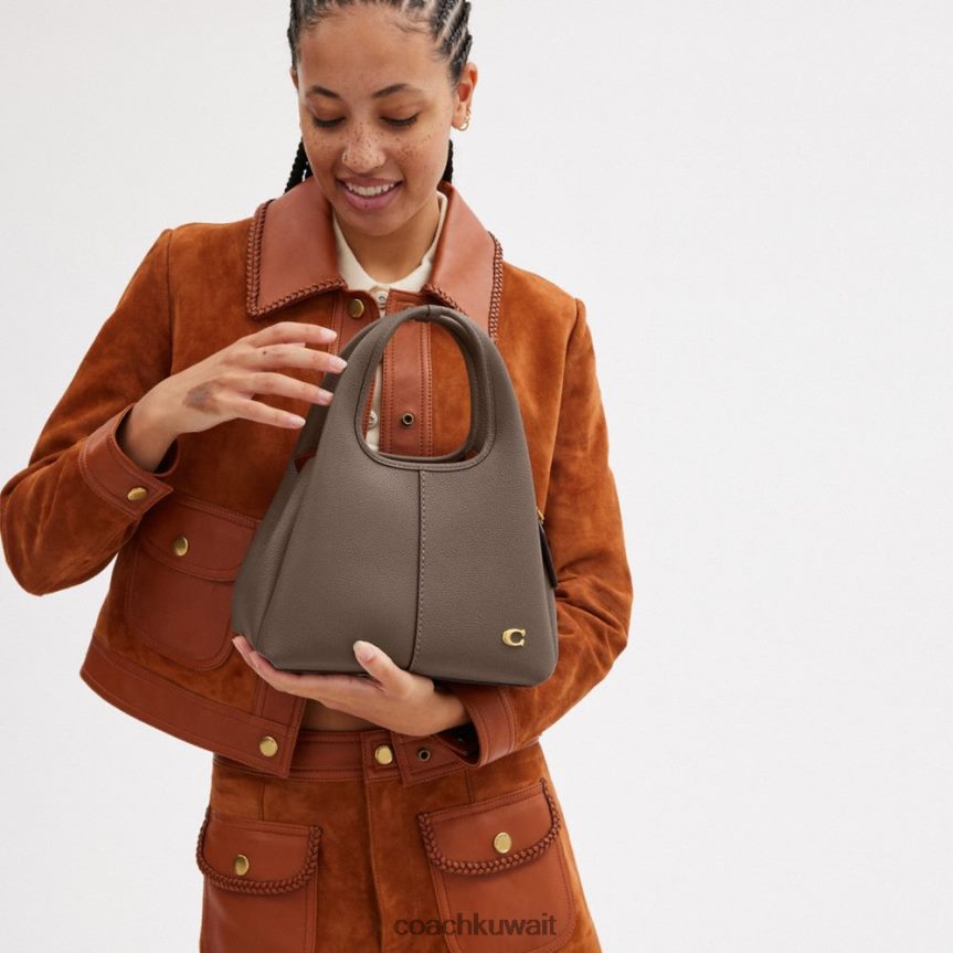 Coach نحيف حقيبة كتف لانا 23 ب4/ الحجر الداكن XR00ZV278 [XR00ZV278